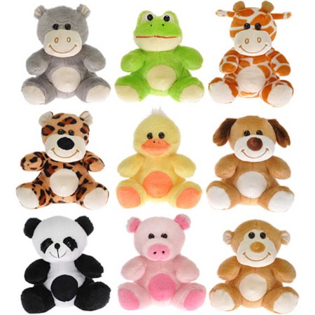 PLYŠ Zvířátko 15cm 9 druhů *PLYŠOVÉ HRAČKY*