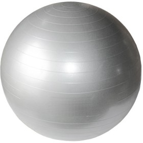 MERCO Míč Anti Burst overball 55cm stříbrný fitness gymball rehabilitační