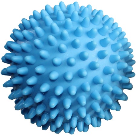 MERCO Míček masážní rehabilitační ježek 9cm s bodlinkami soft světle modrý