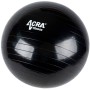 ACRA Míč gymnastický černý 85cm fitness balon rehabilitační do 150kg
