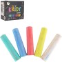 Křídy chodníkové barevné kulaté set 15ks v krabičce