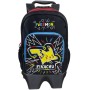 Batoh dětský školní velký Pokémon Pikachu černý na záda