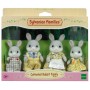 Sylvanian Families rodina šedých králíků set 4 figurky v krabici