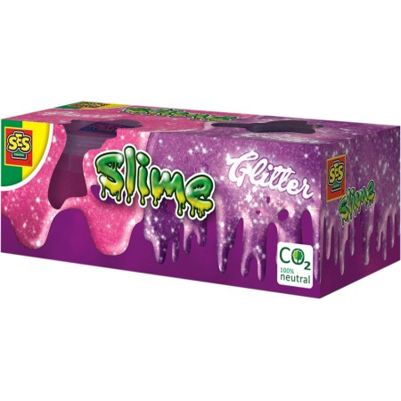 SES CREATIVE Sliz glitrový třpytivý 2 kelímky set 2x 120g