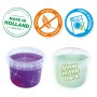 SES CREATIVE Sliz třpytivý svítící ve tmě fosforeskuje set 2x 120g