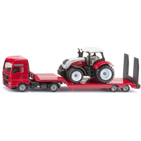 SIKU Auto tahač MAN set s traktorem Steyr kovový model 1764