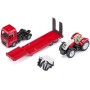 SIKU Auto tahač MAN set s traktorem Steyr kovový model 1764
