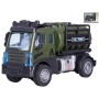 Auto army vojenské 13cm s cisternou zpětný chod plast
