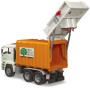BRUDER 02772 Auto MAN TGA popeláři bílo-oranžové funkční model 1:16 plast