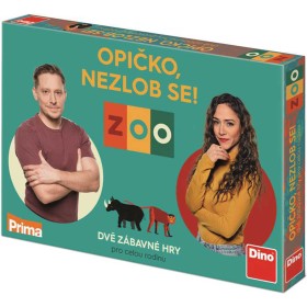 DINO Hra Opičko, nezlob se! Prima ZOO 2v1 *SPOLEČENSKÉ HRY*