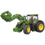 BRUDER 03151 Traktor John Deere 7R 350 s čelním nakladačem