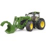 BRUDER 03151 Traktor John Deere 7R 350 s čelním nakladačem