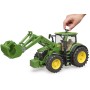 BRUDER 03151 Traktor John Deere 7R 350 s čelním nakladačem