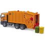 BRUDER 03760 Auto popelářské MAN TGS popeláři set se 2 popelnicemi