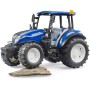 BRUDER 02184 Traktor New Holland T5.120 modrý model 1:16 plast