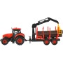 Traktor Zetor set s nakládacím ramenem na setrvačník na baterie Světlo Zvuk