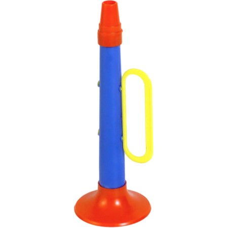 SMĚR Trubka barevná dětská 20cm plast *HUDEBNÍ NÁSTROJE*