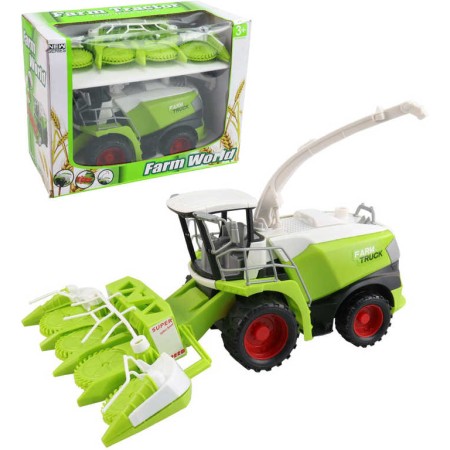 Kombajn 25cm plastový žací stroj s nástrojem v krabici