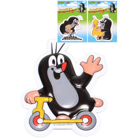 KRTEK Krtečkův magnetek 7,5cm 3D magnetka 3 druhy