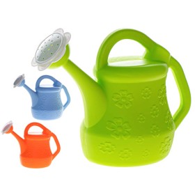 Konvička baby dětská s růžicí květinka 15cm 3 barvy plast