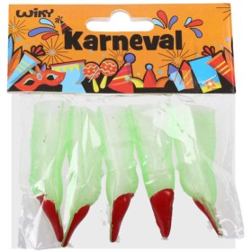 KARNEVAL Prsty čarodějnické set 5ks *KARNEVALOVÝ DOPLNĚK*