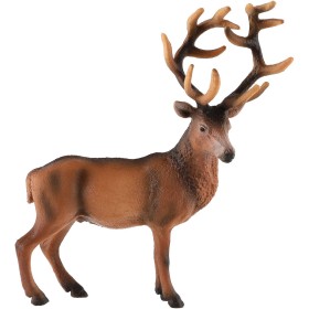 Jelen evropský 15cm zvířátko plastová figurka Zooted