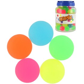 Hopík 32mm skákací míček skákačák jednobarevný neon 5 barev