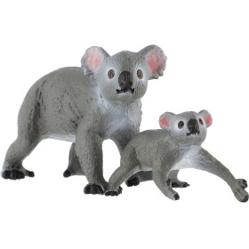 Medvídek koala s mládětem 13cm zvířátko plastová figurka Zooted v sáčku