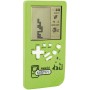 Hra retro digitální Tetris Brick Game padající kostky Zelená na baterie Zvuk