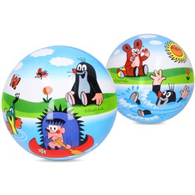 KRTEK Míč Krteček 12cm nafouknutý gumový balón s potiskem