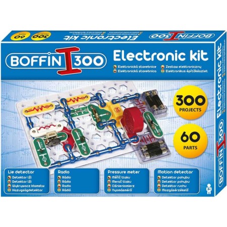 BOFFIN I. 300 Elektronická stavebnice 300 projektů 60 součástek na baterie
