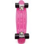 Skateboard dětský pennyboard růžový 60cm kovové osy černá kola