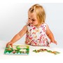 DŘEVO Baby vkládačka lesní zvířátka puzzle s úchyty *DŘEVĚNÉ HRAČKY*