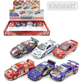 KINSMART Auto model 1:38 Street Fighter kov PB 13cm 6 druhů