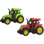 Traktor farmářský na setrvačník vyprávění zvířecí zvuky na baterie Světlo Zvuk 2 barvy