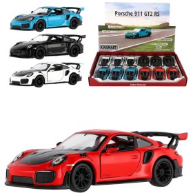 KINSMART Auto sportovní 1:36 Porsche 911 GT2 RS kov PB 13cm 4 barvy