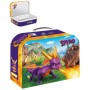 Kufřík dětský školní Dráček Spyro 25x20x9cm tvrdý karton