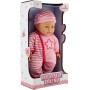 Panenka miminko 30cm holčička v růžovém oblečku měkké tělíčko