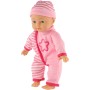 Panenka miminko 30cm holčička v růžovém oblečku měkké tělíčko