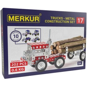 MERKUR M 017 Auto Kamion 202 dílků *KOVOVÁ STAVEBNICE*
