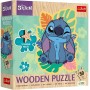 TREFL DŘEVO Puzzle obrysové Disney Lilo & Stitch 20x26cm 50 dílků