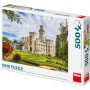 DINO Puzzle Malebná Hluboká 47x33cm skládačka 500 dílků v krabici