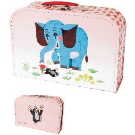 KAZETO Kufřík dětský školní KRTEK (Krteček) a slon střední 30cm