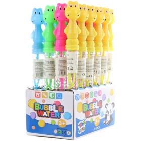 Bublifuk Dinosaurus 26cm dětský bublifukovač se zvířátkem 4 barvy