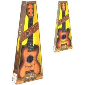 Kytara gospel klasická dětská s trsátkem 59cm 2 druhy v krabici plast
