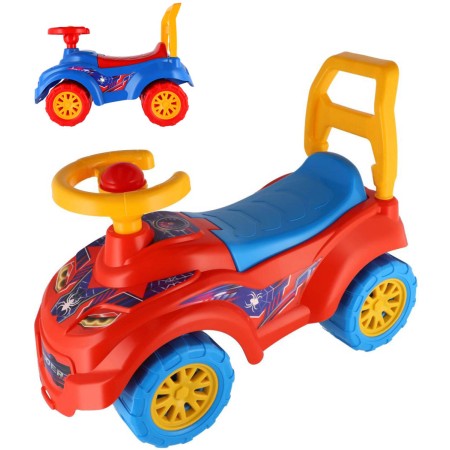 Odrážedlo baby auto s klaksonem odstrkovadlo s úložným prostorem 2 barvy