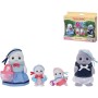 Sylvanian Families Rodina tuleňů set 4 figurky s doplňky k herním setům