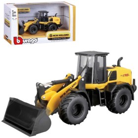 BBURAGO Traktor New Holland W170D model 1:50 nakladač plastový