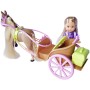 SIMBA Panenka Evička herní set s kočárem a koněm s doplňky