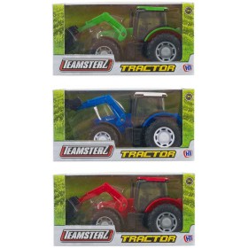 Teamsterz traktor s čelním nakladačem 3 barvy v krabičce